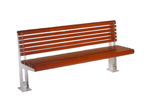 Banco Ronda de madera y acero galvanizado con respaldo para mobiliario urbano banco-ronda-madera-acero-galvanizado-respaldo